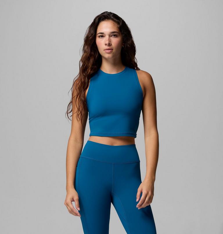 Women's Loneridge Technical Tank, Color: Phoenix Blue, image 1