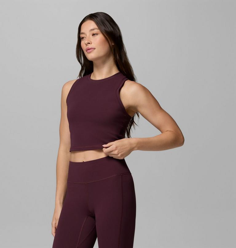 Women's Loneridge Technical Tank, Color: Moonvista, image 4
