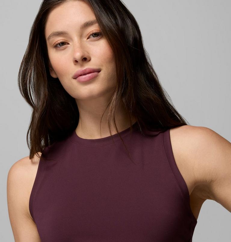 Women's Loneridge Technical Tank, Color: Moonvista, image 5