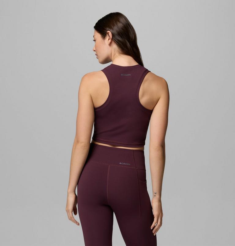 Women's Loneridge Technical Tank, Color: Moonvista, image 3
