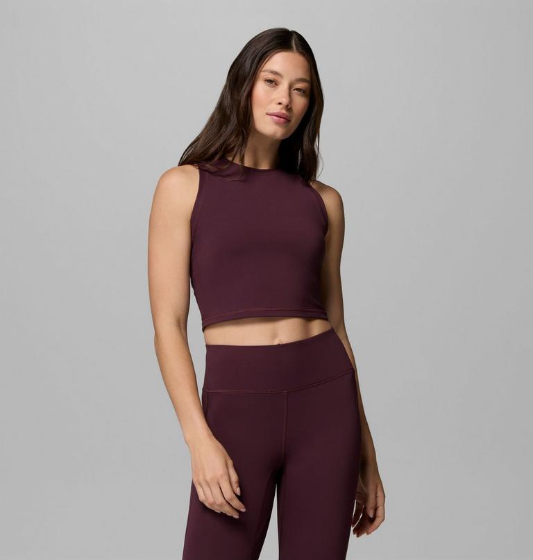 Women's Loneridge Technical Tank, Color: Moonvista, image 1