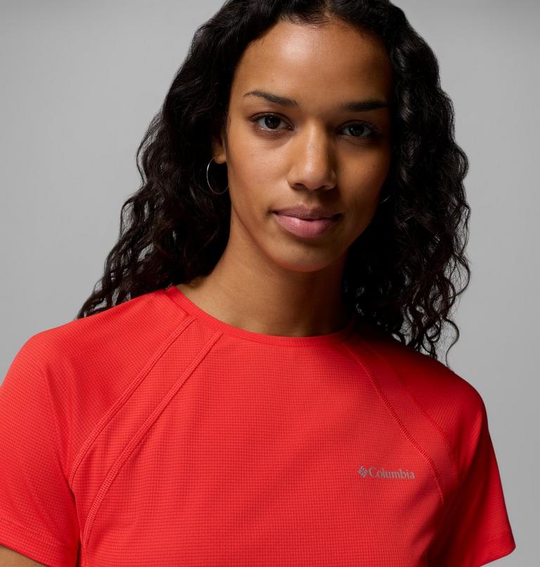 T-shirt Technique Stealth Spring Femme, Color: Poppy Red, image 5