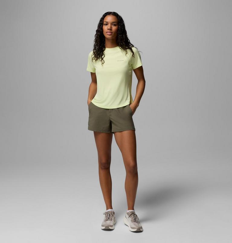 Camiseta t&eacute;cnica Stealth Spring para mujer, Color: Citron Haze, image 2