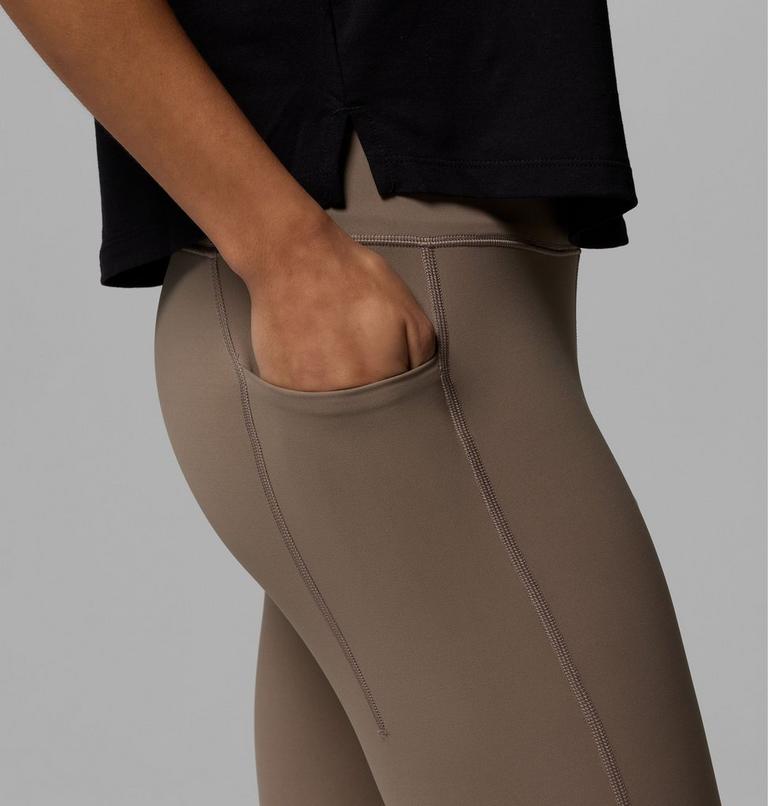 Women's Loneridge Hiking Leggings, Color: Iron, image 6