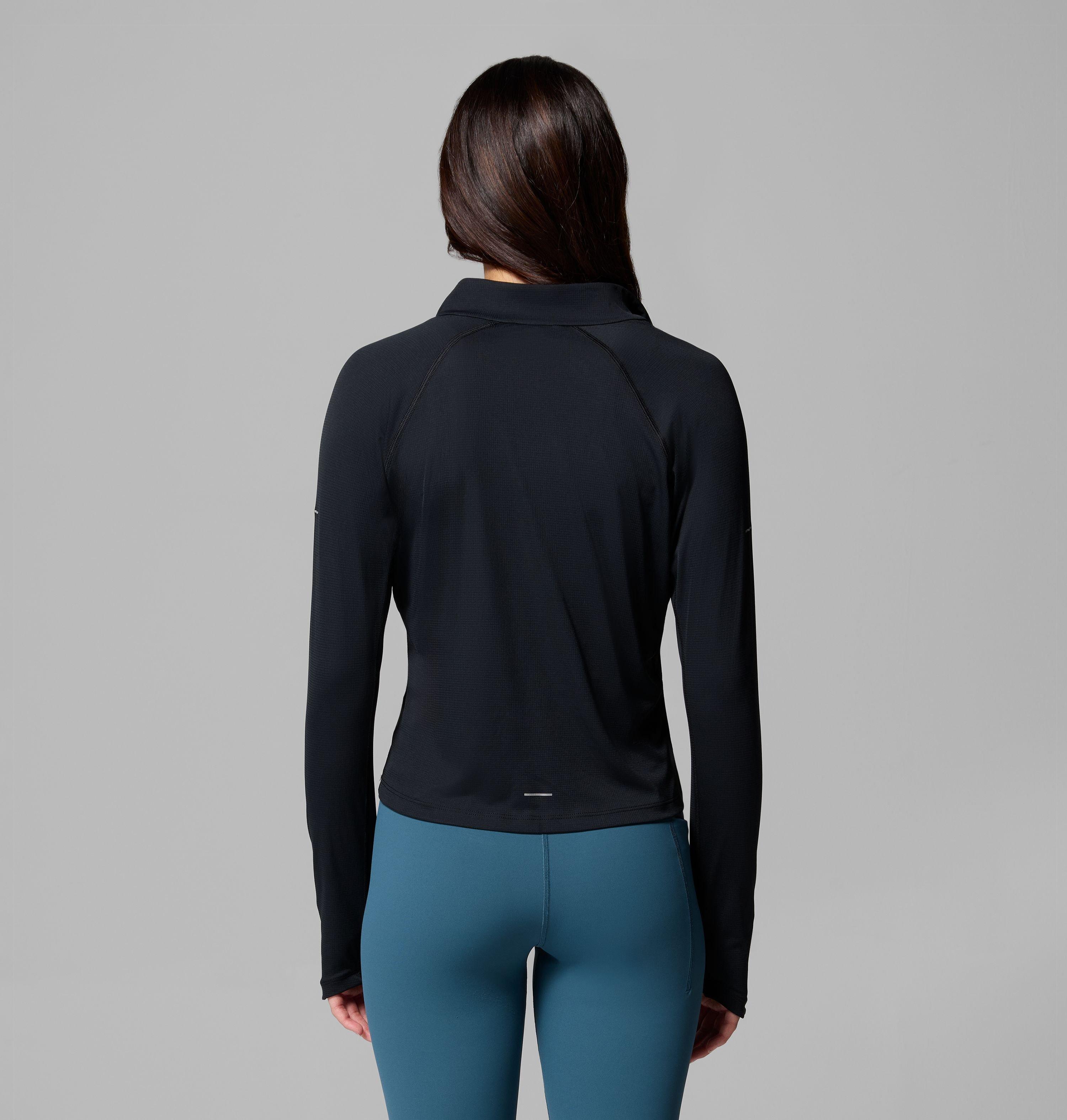 Chemise à manches longues avec demi-fermeture éclair Stealth Spring pour femme | 010 | L 3