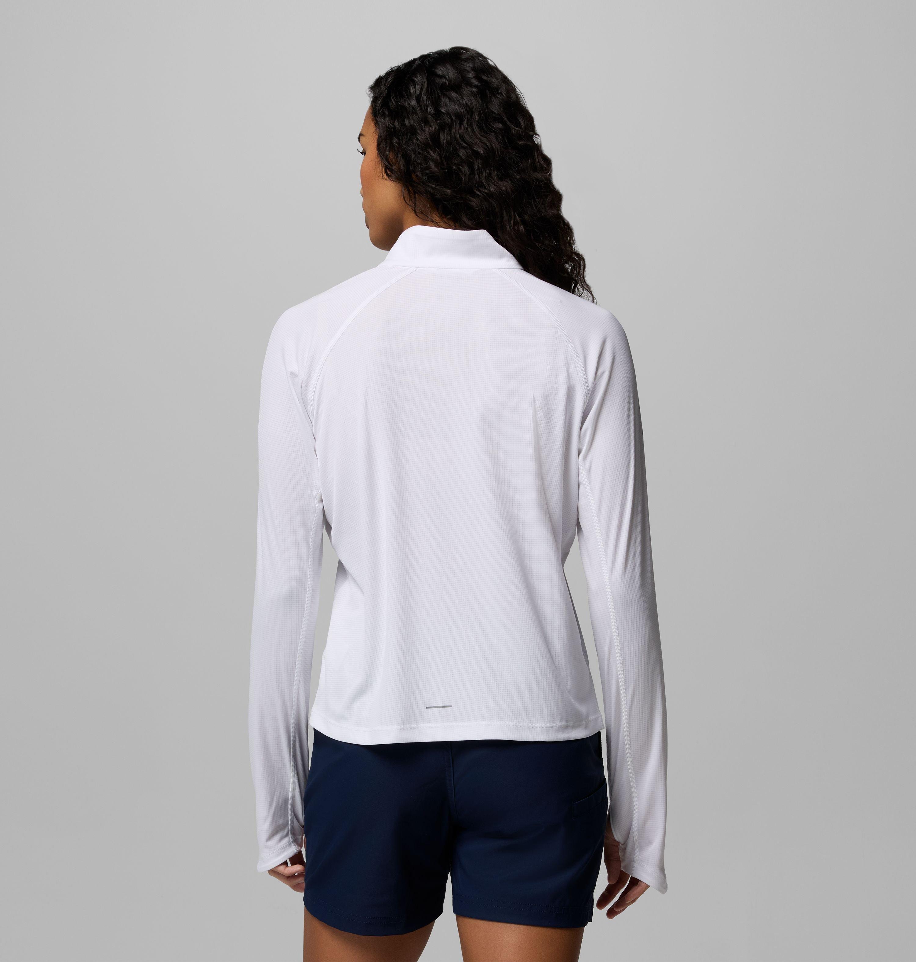 Chemise à manches longues avec demi-fermeture éclair Stealth Spring pour femme 3