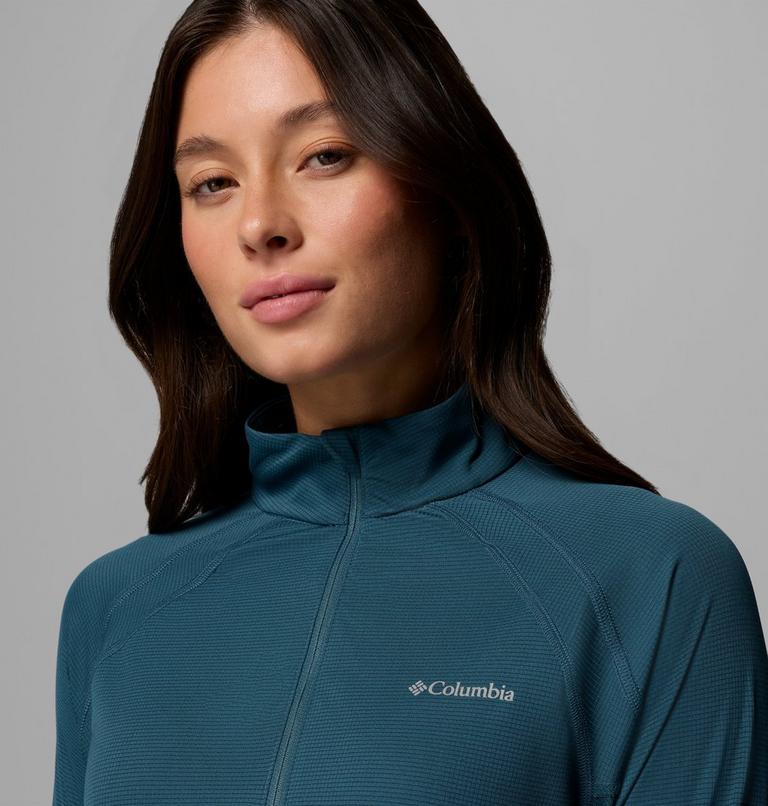 Women's Stealth Spring Half Zip Technical Top, Color: Everblue, image 5