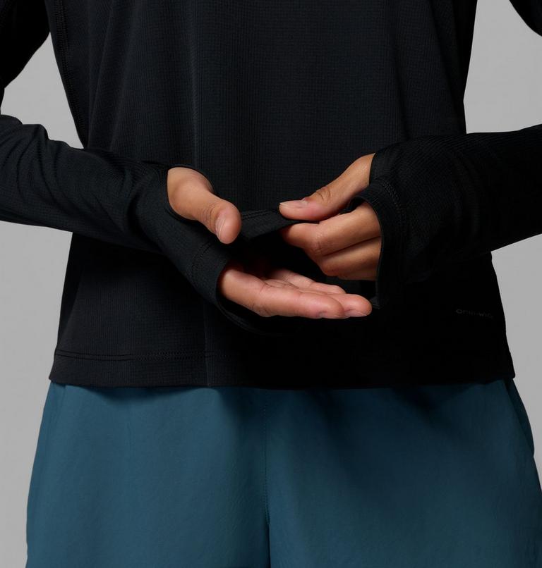 Women's Stealth Spring Long Sleeve Technical Hoodie, Color: Black, image 6