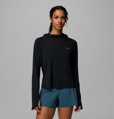 Women's Stealth Spring Long Sleeve Technical Hoodie, Color: Black, image 3