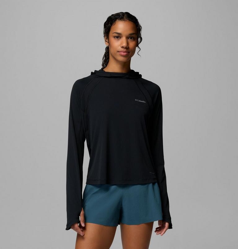 Women's Stealth Spring Long Sleeve Technical Hoodie, Color: Black, image 1