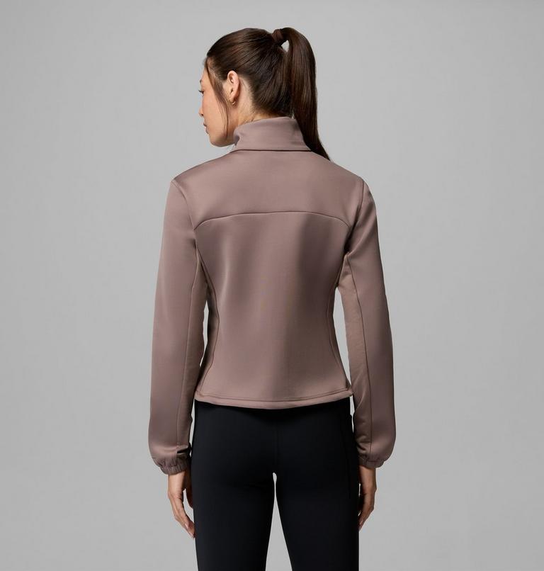 Women's Sloan Crest Spacer Full Zip Technical Fleece, Color: Iron, image 3