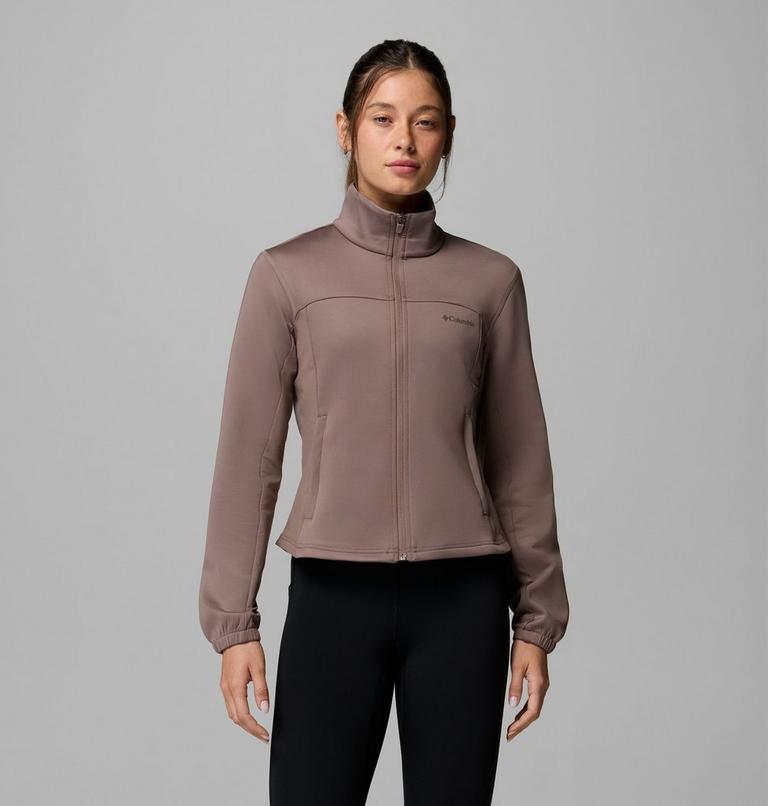 Women's Sloan Crest Spacer Full Zip Technical Fleece, Color: Iron, image 1