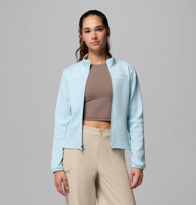 Women's Sloan Crest Spacer Full Zip Technical Fleece, Color: Marine Light, image 5