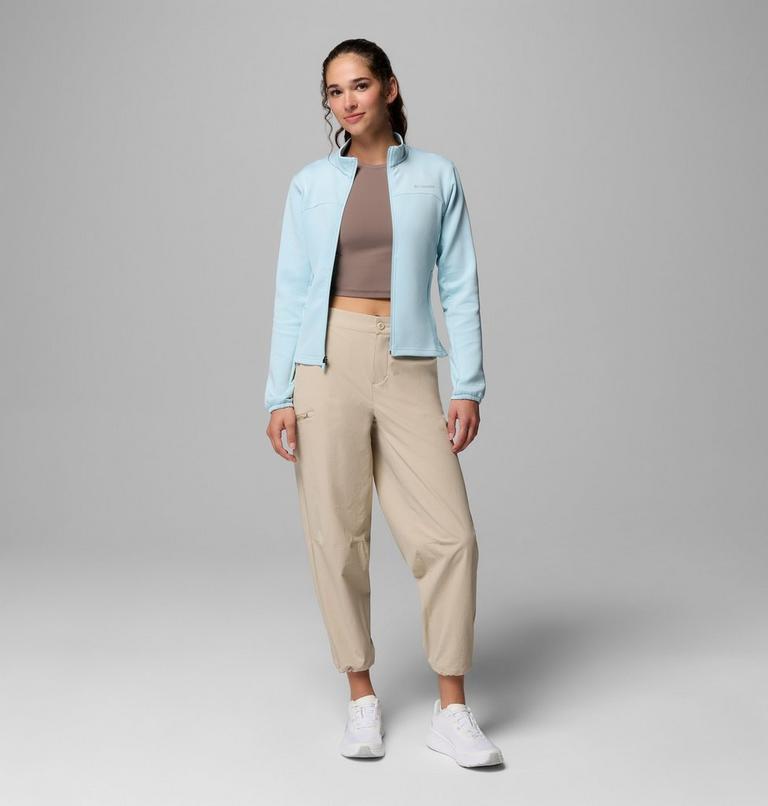 Women's Sloan Crest Spacer Full Zip Technical Fleece, Color: Marine Light, image 2