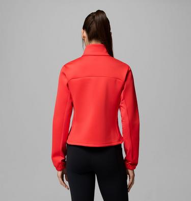Polaire Technique Spacer Enti&egrave;rement Zipp&eacute;e Sloan Crest Femme, Color: Poppy Red, image 3