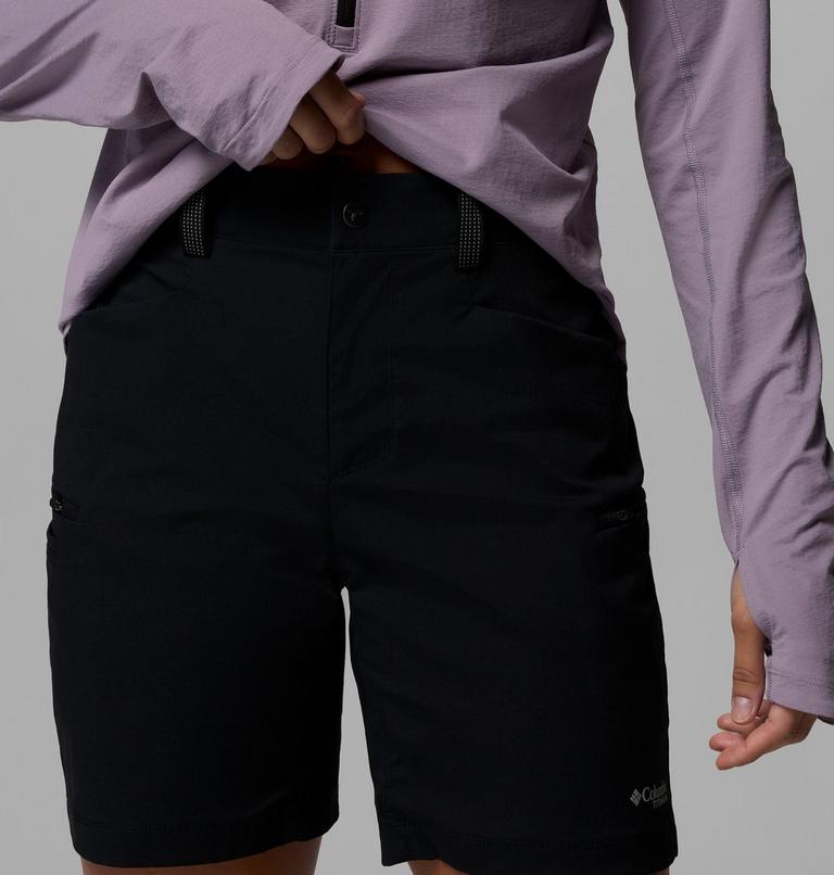 Women's Cosmiques Pro Hiking Shorts, Color: Black, image 5