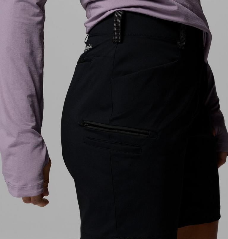 Women's Cosmiques Pro Hiking Shorts, Color: Black, image 6