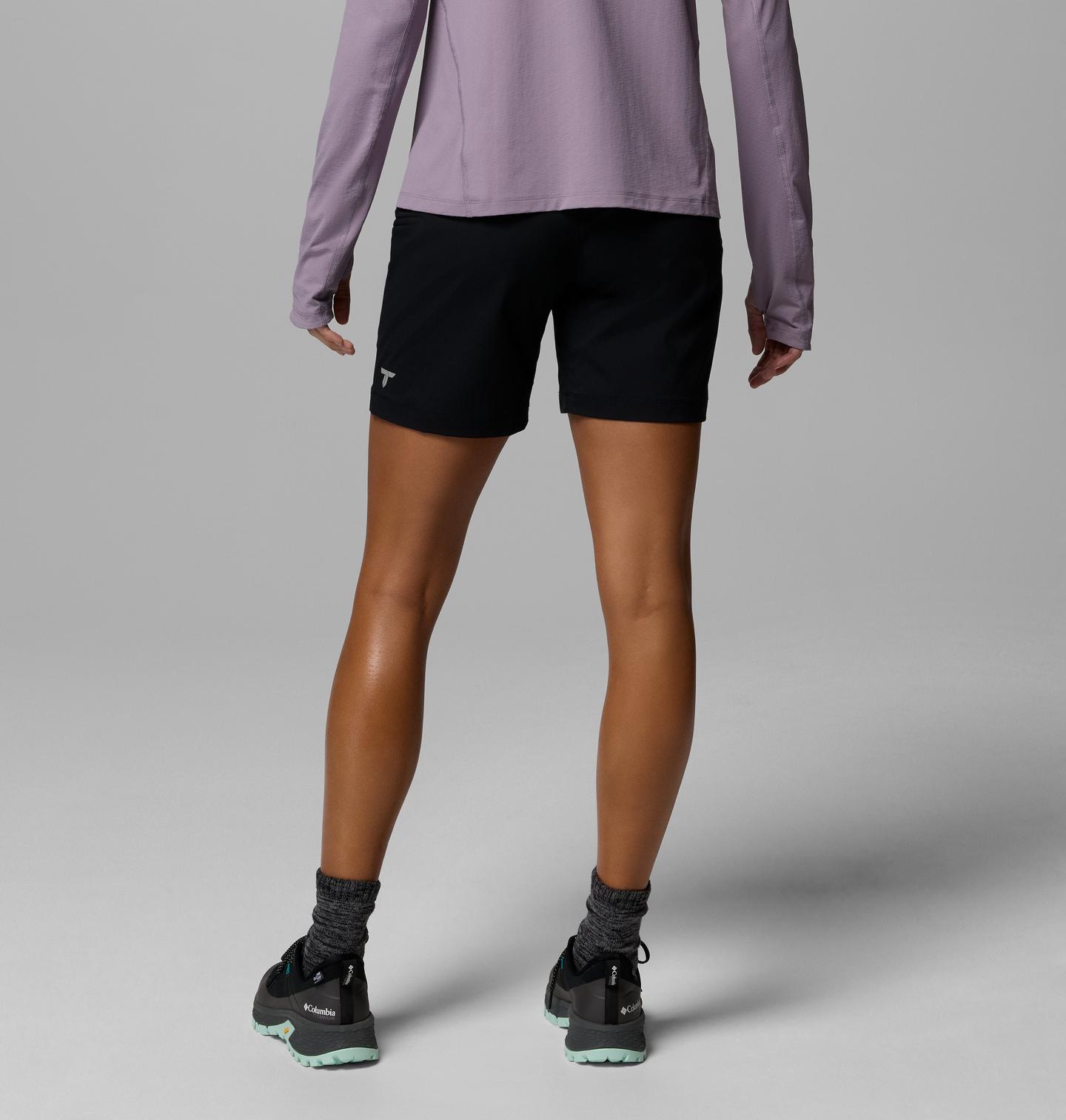 Женские шорты Columbia Cosmiques Pro Nylon, цвет: Чёрный — фото 3