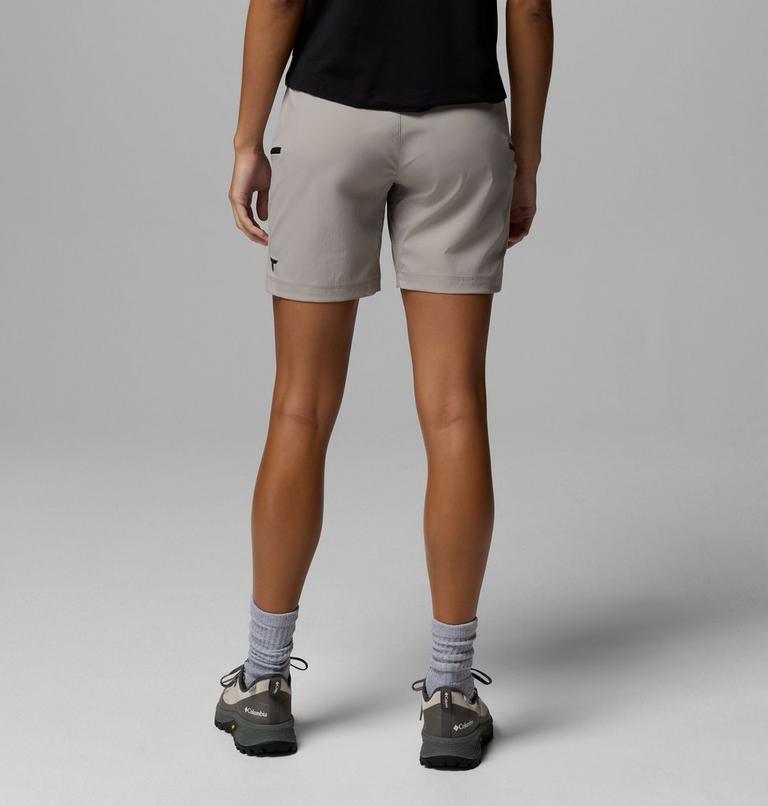 Women's Cosmiques Pro Hiking Shorts, Color: Flint Grey, image 3