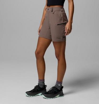 Women's Cosmiques Pro Hiking Shorts, Color: Iron, image 4