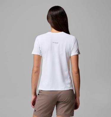 Women's Diamond Peak Pro Technical T-Shirt, Color: White, image 3