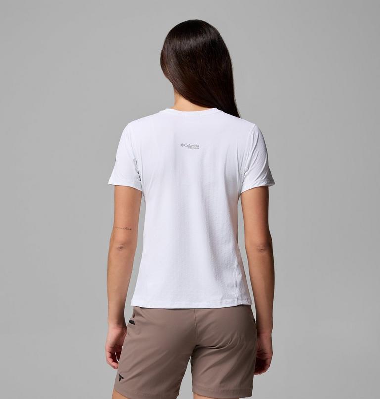 Women's Diamond Peak Pro Technical T-Shirt, Color: White, image 3
