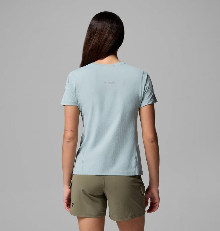 Women's Diamond Peak Pro Technical T-Shirt, Color: Crushed Blue, image 3