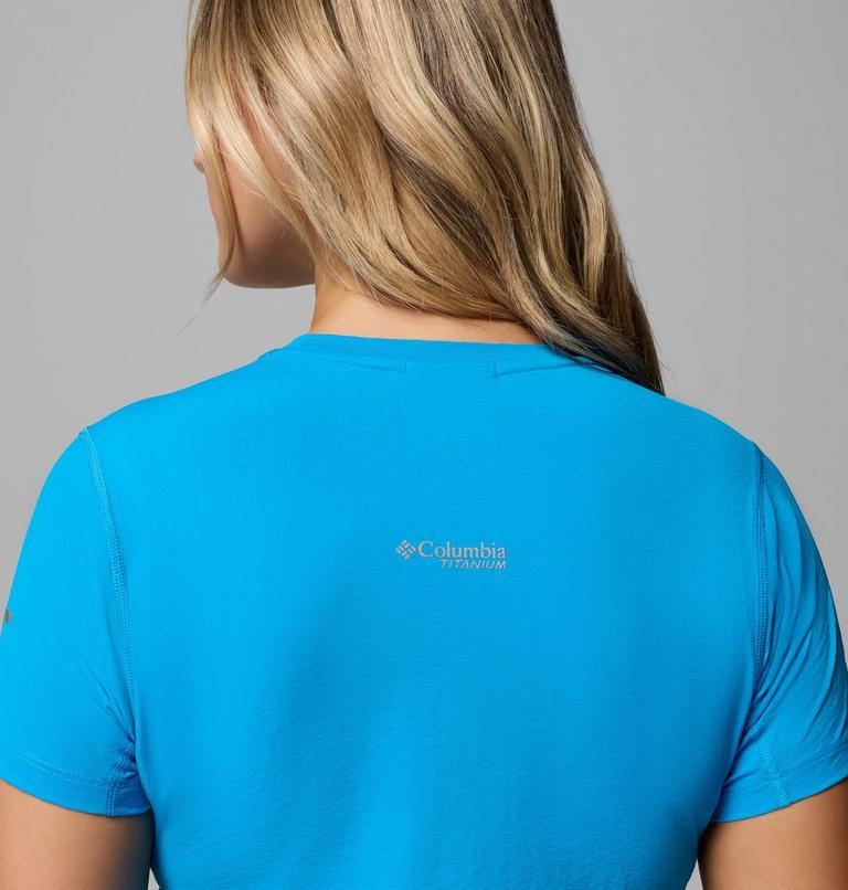 T-shirt Technique Diamond Peak Pro Femme, Color: Compass Blue, image 6