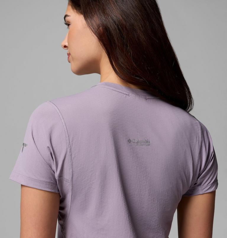 Women's Diamond Peak Pro Technical T-Shirt, Color: Shale Purple, image 6