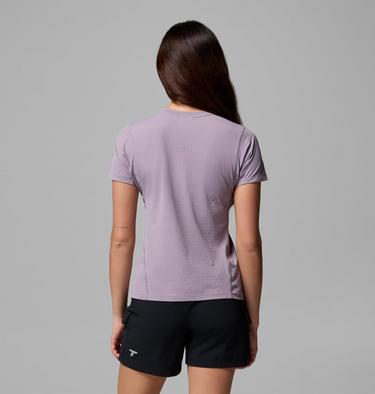 Women's Diamond Peak Pro Technical T-Shirt, Color: Shale Purple, image 7