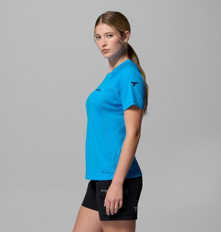 T-shirt Technique DriVenture Femme, Color: Compass Blue, image 4
