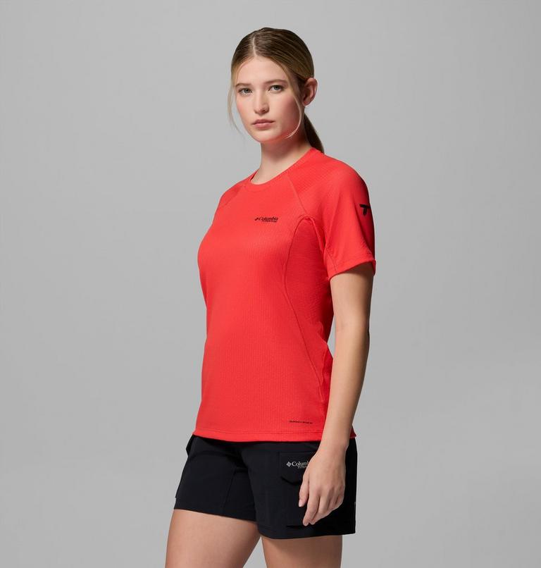 Women's DriVenture Technical T-Shirt, Color: Poppy Red, image 4