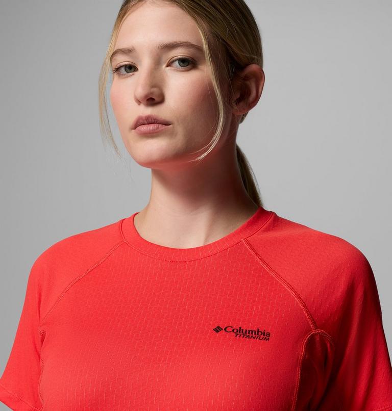 Women's DriVenture Technical T-Shirt, Color: Poppy Red, image 5