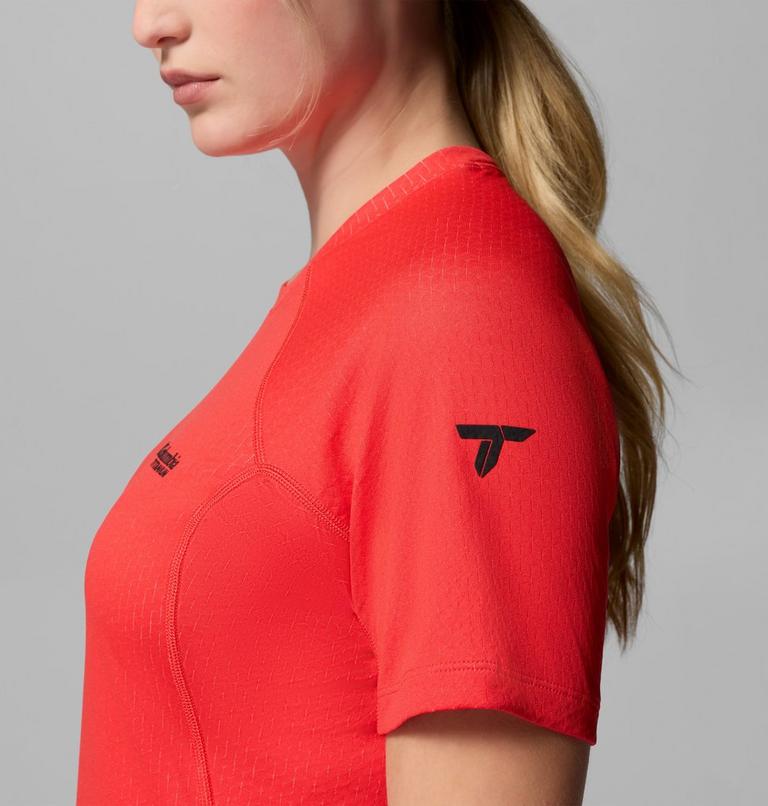 Women's DriVenture Technical T-Shirt, Color: Poppy Red, image 7