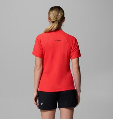 Camiseta t&eacute;cnica DriVenture para mujer, Color: Poppy Red, image 3