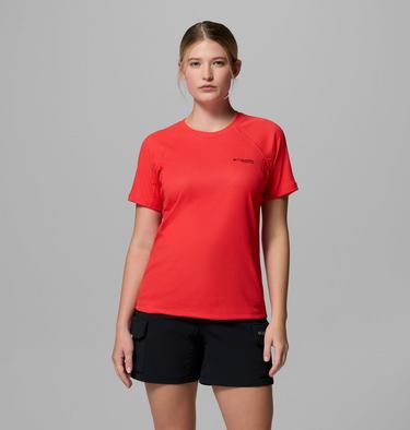Women's DriVenture Technical T-Shirt, Color: Poppy Red, image 1