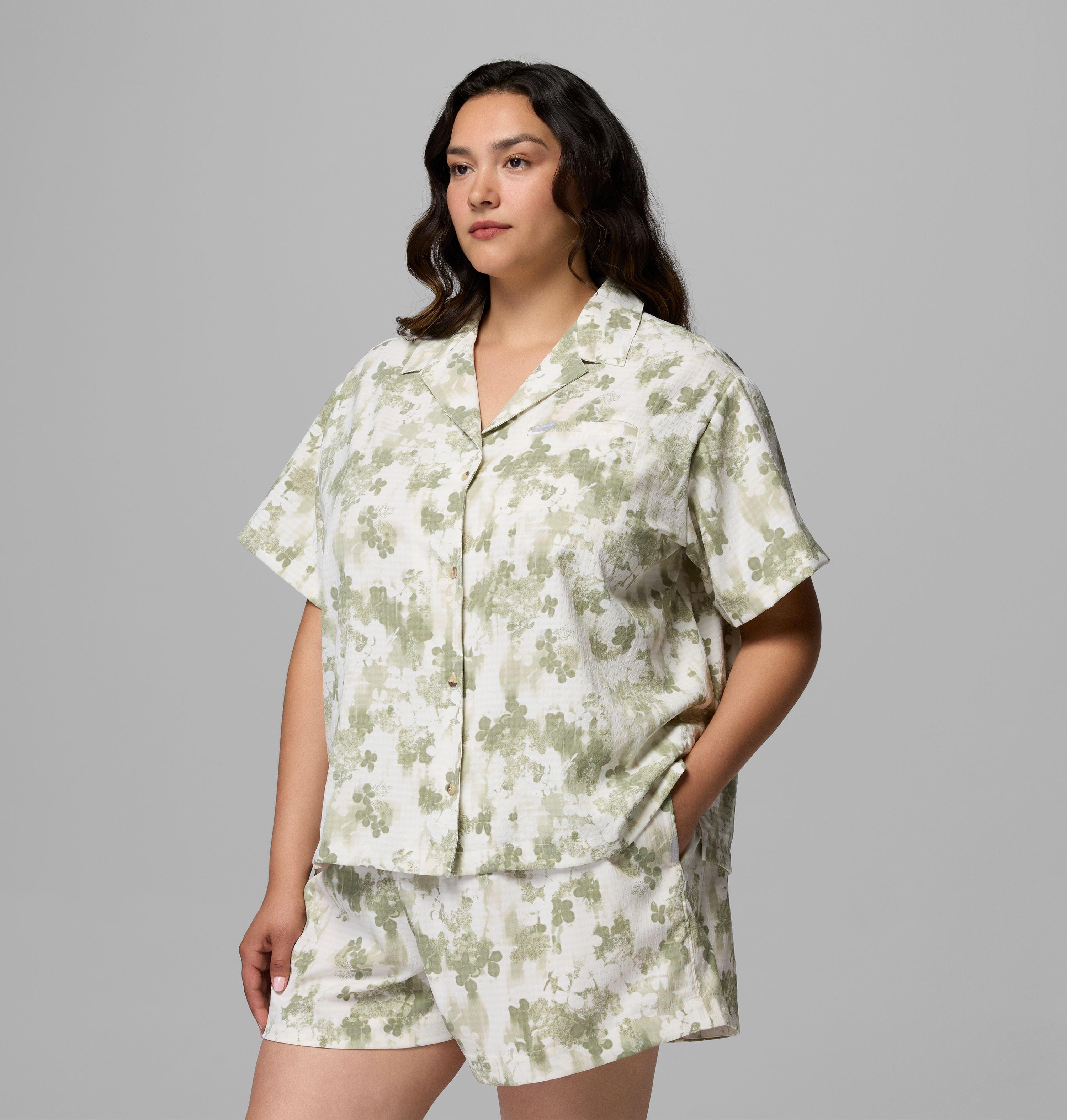 Women's Sucker for Summer Print Short Sleeve Shirt - Plus Size 4