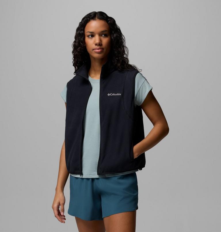 Vital Valley recycelte Fleece-Weste f&uuml;r Frauen, Color: Black, image 5