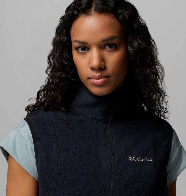 Vital Valley recycelte Fleece-Weste f&uuml;r Frauen, Color: Black, image 6