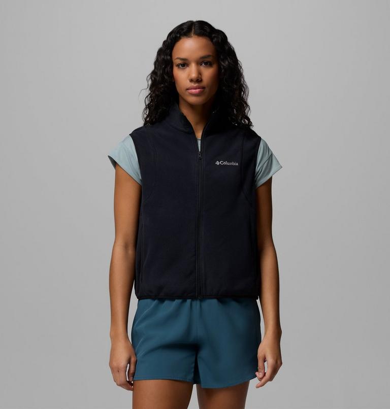 Vital Valley recycelte Fleece-Weste f&uuml;r Frauen, Color: Black, image 1