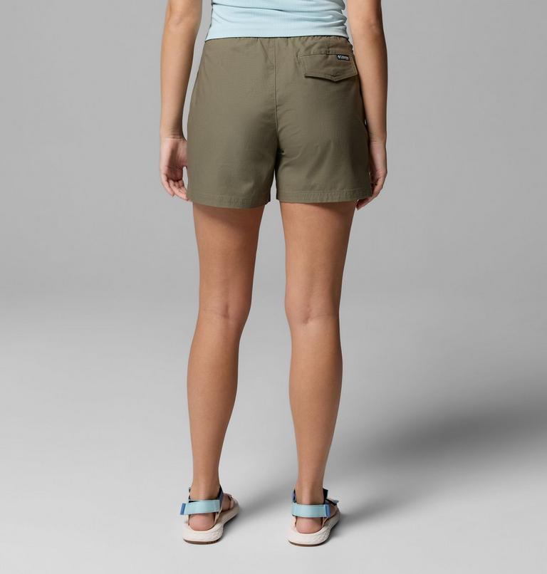 Women's ROC Ripstop Shorts, Color: Stone Green, image 3