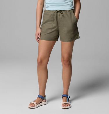 Women's ROC Ripstop Shorts, Color: Stone Green, image 5