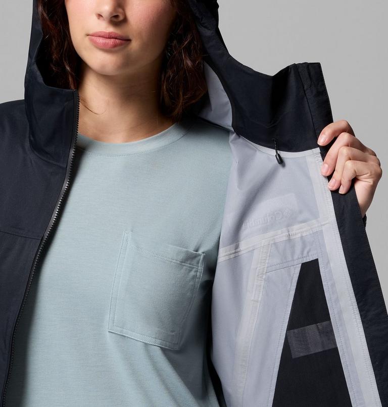 Women's Street Commuter 3L Waterproof Jacket, Color: Black, image 6