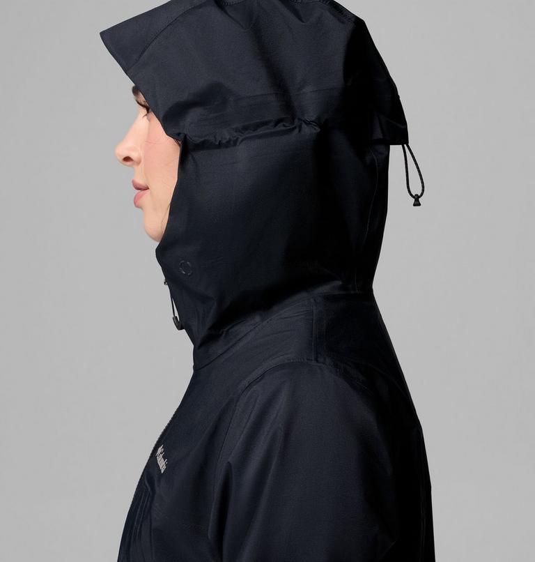 Women's Street Commuter 3L Waterproof Jacket, Color: Black, image 8