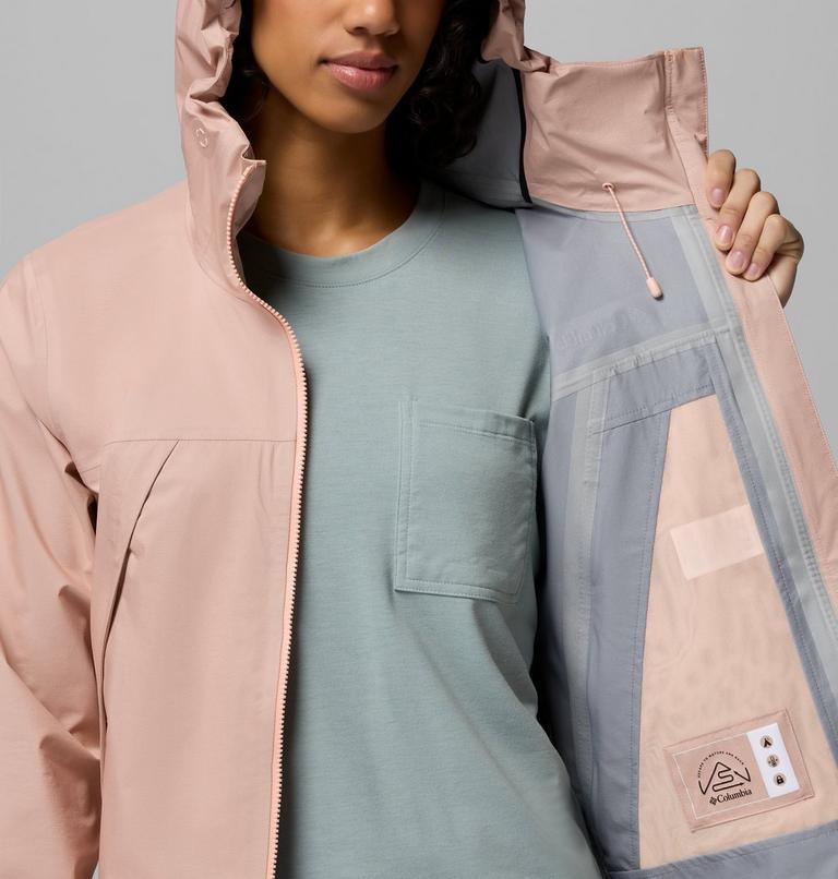 Veste Imperm&eacute;able 3 Couches Street Commuter Femme, Color: Blush Rose, image 6