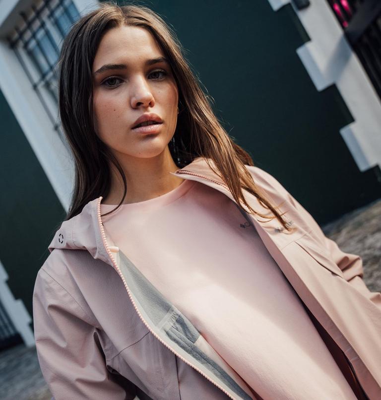 Women's Street Commuter 3L Waterproof Jacket, Color: Blush Rose, image 12