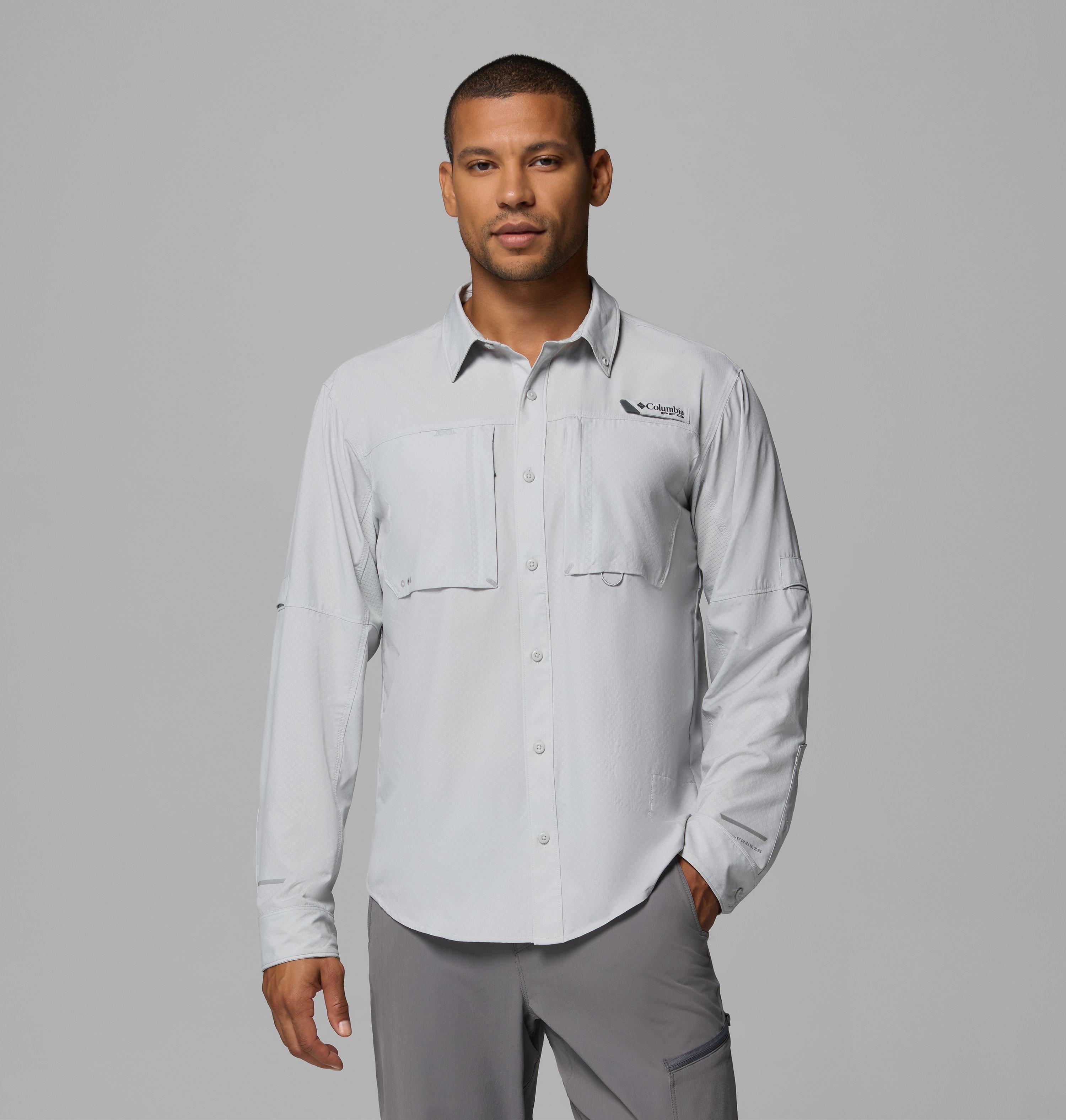 Columbia Men's PFG Shadowcaster II Zero Long Sleeve Shirt-