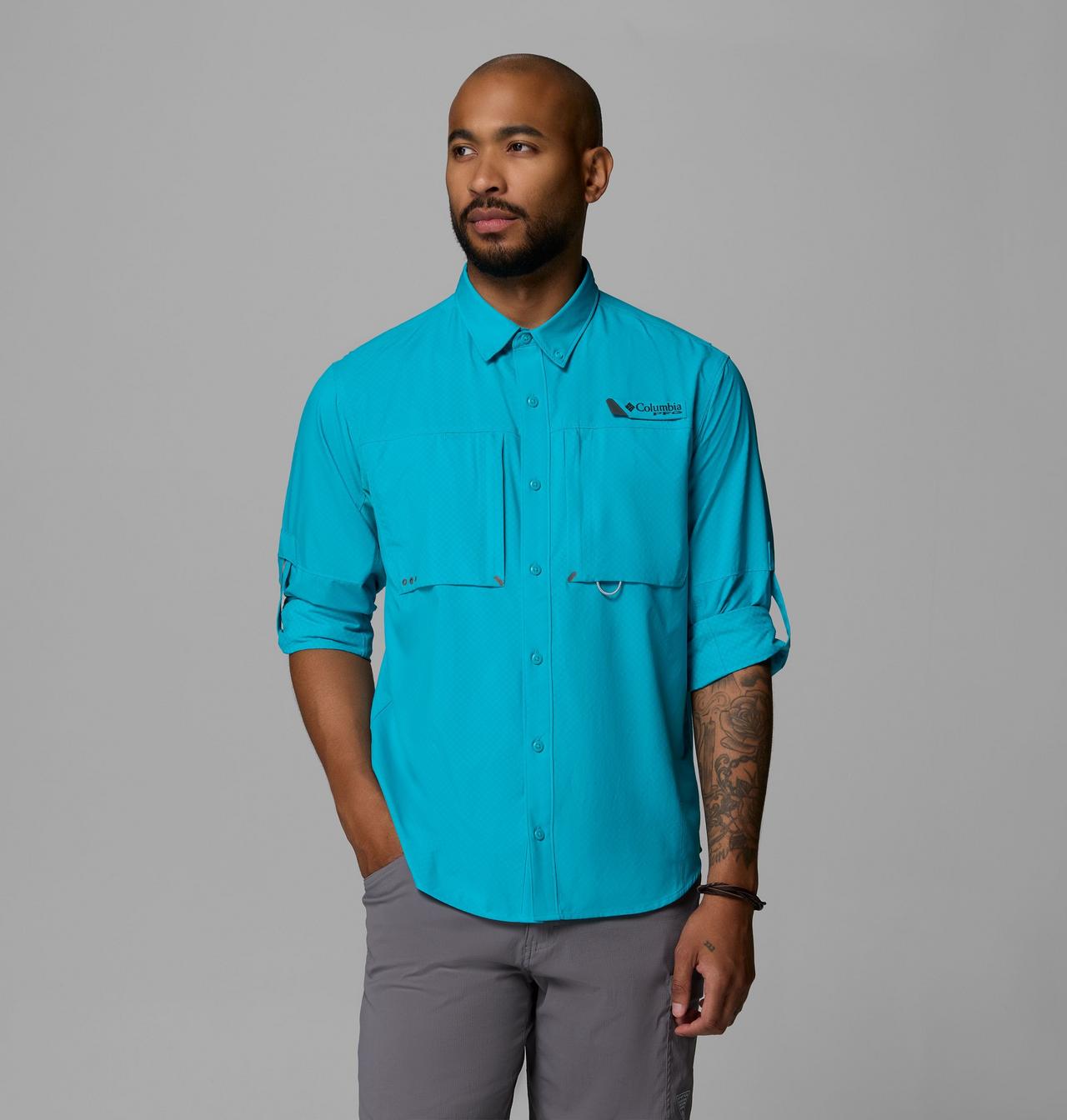 Men's PFG Shadowcaster™ II Zero Long Sleeve Shirt 5