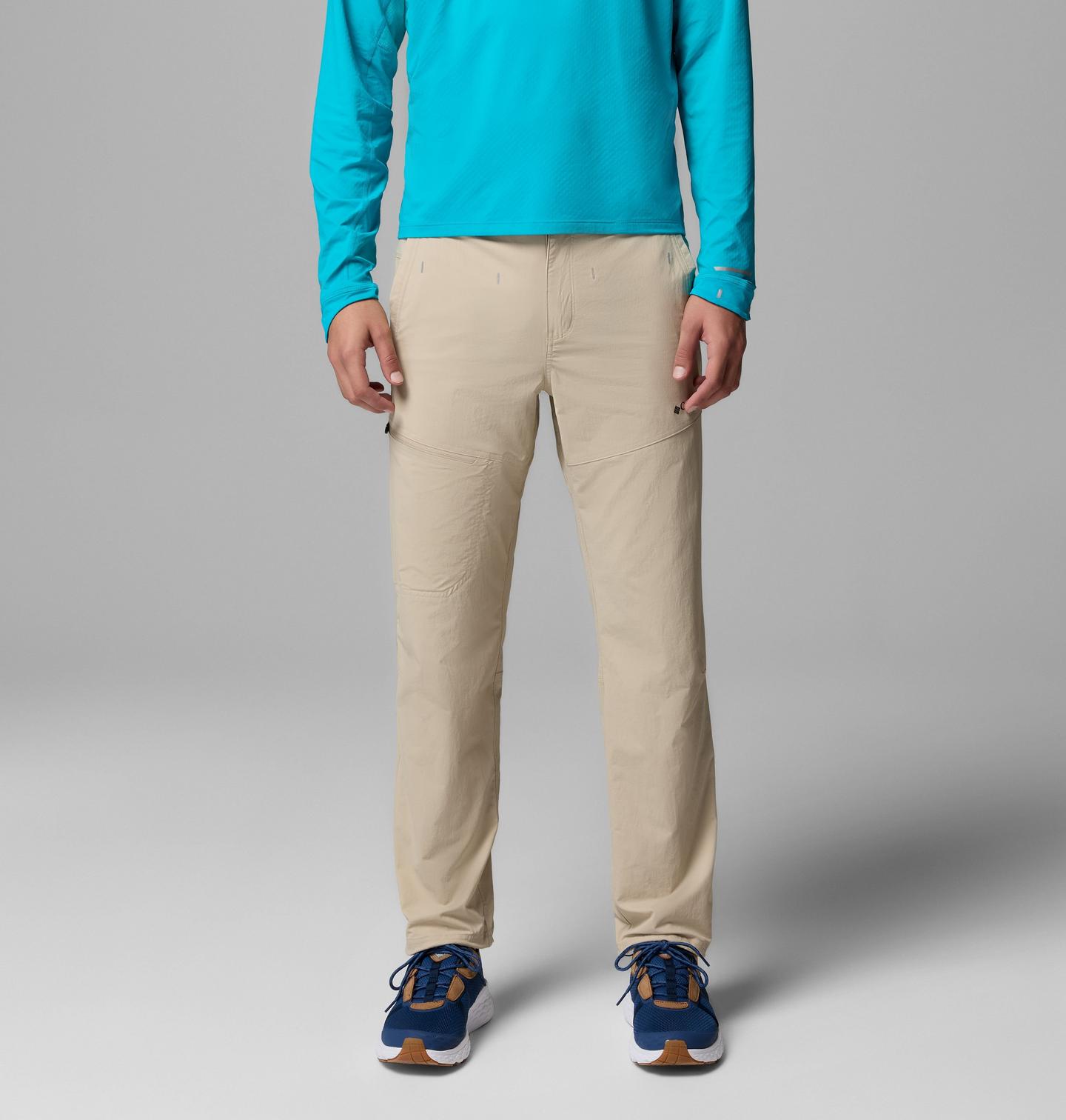 Мужские брюки Columbia PFG Pro Guide, цвет: Серо-бежевый — фото 1