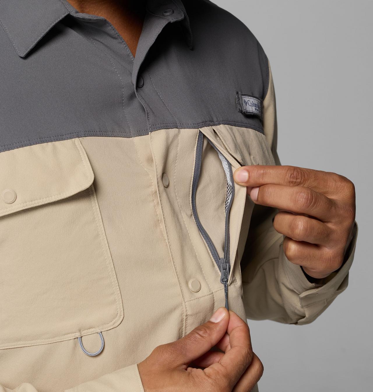 Men's PFG Shoaltech™ Long Sleeve Shirt | 271 | XS 8